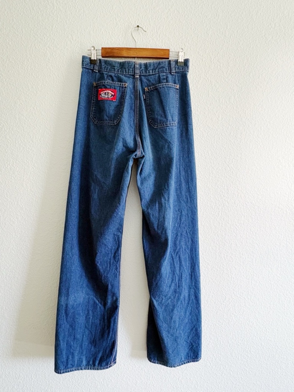 Vintage Levi’s Strauss High Rise Wide Leg Trouser Jeans Rare Vintage - Picture 5 of 11